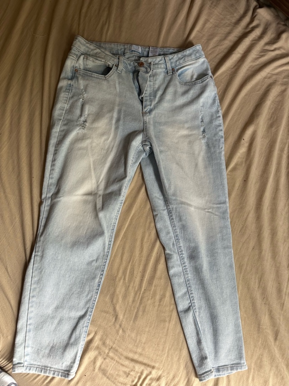 Time and Tru Light Blue Boyfriend Jeans